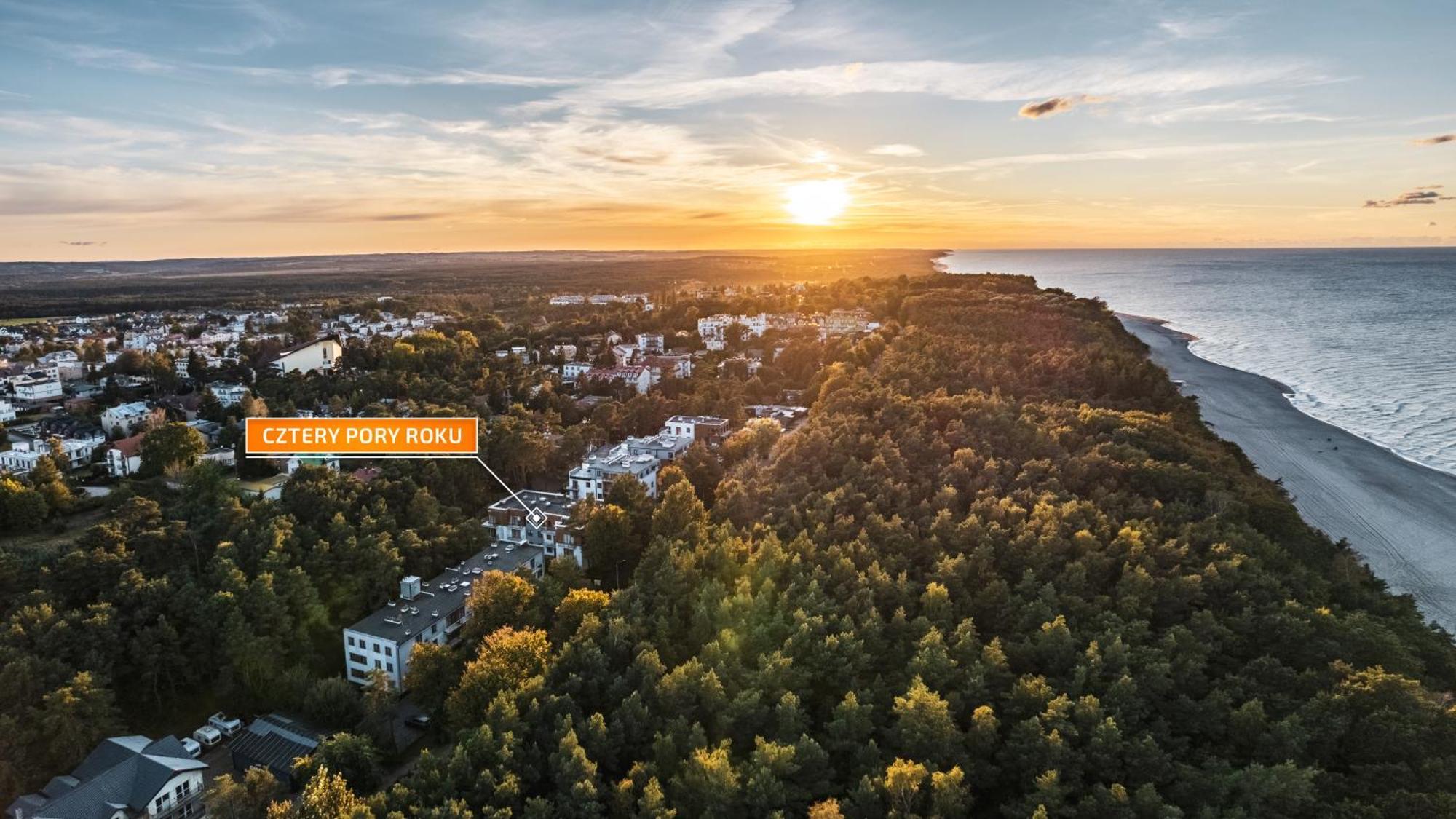 Apartamenty Sun & Snow Villa Cztery Pory Roku - Basen Sezonowy, Sauna, Blisko Lasu, Blisko Plazy, Plac Zabaw Jastrzębia Góra Exterior foto